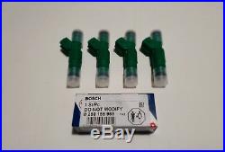 Genuine Bosch Fuel Injector 0280155968 440cc Green Giant Ev1 Set Of 4 Saab Volvo