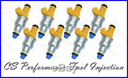 Genuine Bosch Fuel Injector Set 4-hole Nozzle Upgrade Chevy 7.4l 454 Gm Pickup