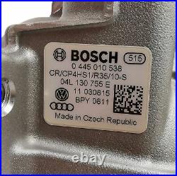 Hochdruckpumpe Genuine Bosch 0445010538 VW Audi Seat Skoda 2.0 TDI 04L130755E