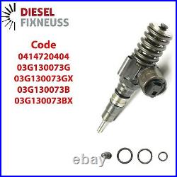 Injector VW 03G130073G 0414720404 Audi Seat TDI Pump Nozzle 2.0 TDI 140 HP