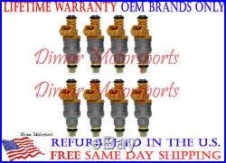 Lifetime Warranty OEM Bosch Fuel Injector Set of 8 0280150943