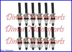 Lifetime Warranty V12 Flow Matched Fuel Injector Set 5.3L XJS 0280150161