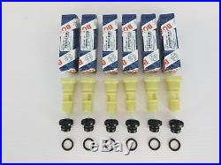 Mercedes Benz W124 300E 190E 2.6 Bosch Fuel Injector Replacement Complete Kit