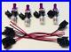 NEW-1000cc-FUEL-INJECTORS-KIT-HONDA-ACURA-TURBO-BOOST-WITH-PIGTAILS-01-afw
