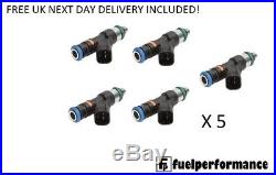 NEW Bosch EV14 550cc Fuel Injectors for 2009-2010 FORD MK2 FOCUS 2.5T RS ST X5