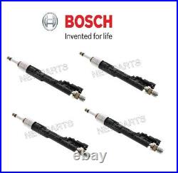 New Set of 4 Fuel Injectors Bosch 62825 For 228i F22 F23 320i xDrive F30 F33 EU6