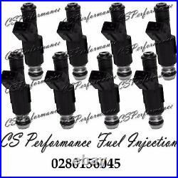 OEM Bosch Fuel Injectors Set (8) 0280156045