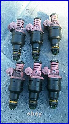 Pink Top Upgrade Injectors 21.5lb For Bmw M50 M52 Stroker Bosch 0280150440