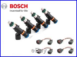 R53 MINI Cooper S GENUINE Bosch 550cc Fuel Injectors Set of 4 with adapters