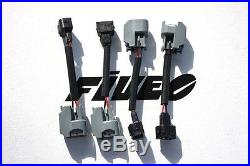 SALE 4 1000cc Bosch Fuel Injectors Subaru WRX, STi, Mazda, Eclipse, MATCHED $399