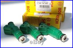 SALE (6) 0280155968 Bosch GREEN GIANT 450cc 42lb Fuel Injectors NEW $344.99