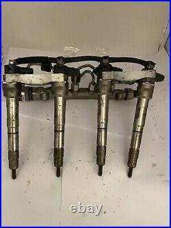 Set Of 4 Working Diesel Injectors 0445110471