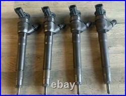 Set of 4 Reconditioned injectors Vauxhall Vivaro 1.6 Cdti Turbo R9M408 / R9M413