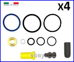 VW (04-06 BEW) Fuel Injector Seal Kit (x4) BOSCH injection nozzle sealing